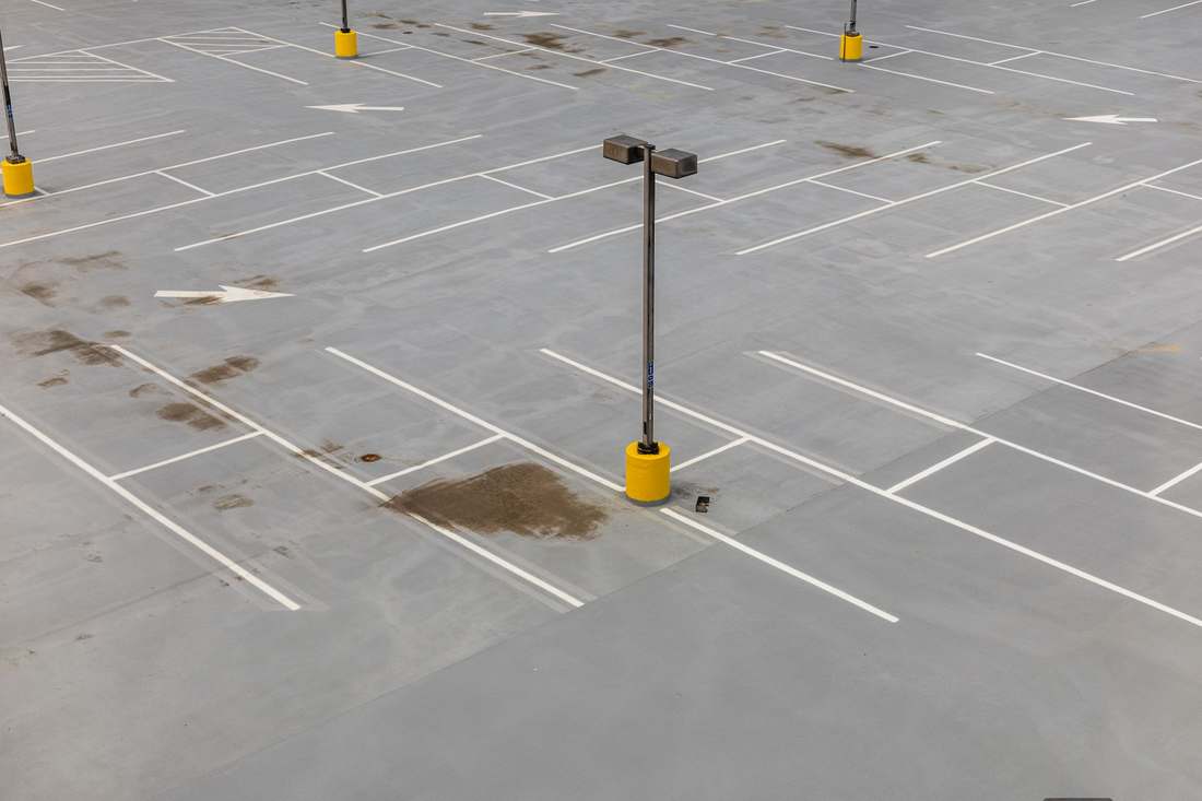 Commercial Flatwork poured by GoldenPaw Concrete crews in central Indiana